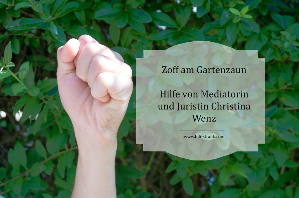 Zoff am Gartenzaun Lilli Straub Den Traumgarten planen